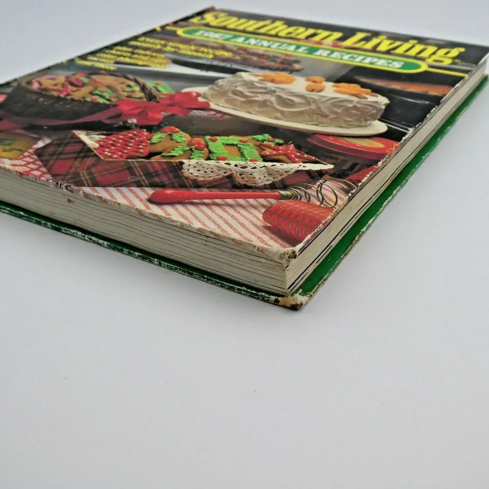 Vintage Southern Living 1987 Annual Recipes Hardcover Cookbook Oxmoor House